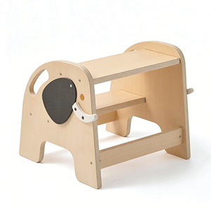 Chaise d'escalade créative en bois <span class=keywords><strong>pour</strong></span> bébé, en bois massif naturel, mobilier <span class=keywords><strong>pour</strong></span> enfants, design mignon <span class=keywords><strong>pour</strong></span> la cuisine <span class=keywords><strong>ou</strong></span> la chambre - Product Image 4