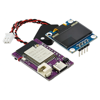 Papan Pengembangan INI ESP32-S3-N16R8, Robot Dialog Suara AI dengan Layar OLED 0,96 Inci