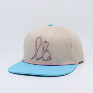 Gorras Deportivas Unisex de 6 Paneles con Diseño Personalizado de Dos Colores, Gorra de Béisbol 100% Algodón con Logotipo Bordado en 3D - Product Image 1