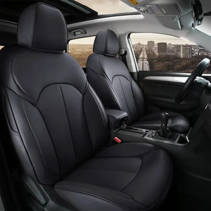 <span class=keywords><strong>Coprisedili</strong></span> in Pelle su Misura per Tutte le Stagioni, Copertura Completa per 5 Posti, per <span class=keywords><strong>Audi</strong></span> A6 A4 Q5 Q3 <span class=keywords><strong>A3</strong></span> A7 Q7, Upgrade Interni - Product Image 6