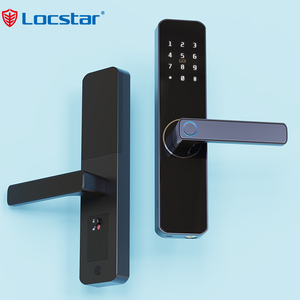 Locstar <span class=keywords><strong>Serure</strong></span> De Porte Intelligent TTlock Tuya App Fechadura Serrure De Porte Intelligente Biométrique Numérique pour la Sécurité à Domicile - Product Image 1