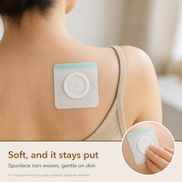 Patch thermique d'été en tissu non tissé Spunlace, patch vierge en plâtre, patch souple et respirant pour points d'acupuncture