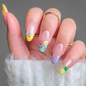 Ongles pressés de haute qualité Impress Press on Nails pour femmes, capsules de luxe transparentes roses, pointes d'ongles amovibles, ongles artificiels - Product Image 3