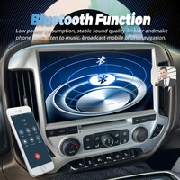 Autoradio Android 13,3 pouces pour Chevrolet Silverado 1500 2018 Chevrolet GMC Sierra 2014-2020 Lecteur multimédia GPS Navigation