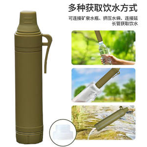 Paille filtrante à eau électrique portable la plus vendue pour les aventures en plein air et les camping-cars – Purifie l'eau potable sur place - Product Image 5