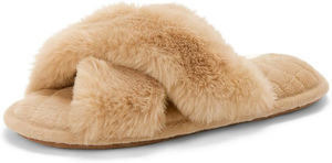 Sandales d'été respirantes et confortables pour femme, style exclusif Danielle Pheloung, avec fourrure, mousse à mémoire de forme et <span class=keywords><strong>EVA</strong></span>, à nœud croisé - Product Image 5