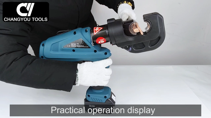 EZ-400/55 Cable Cutting and Crimping Tool 2-in-1 Power