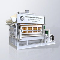 Machine de fabrication de boîtes en carton écologiques, prix compétitifs, machine à plateaux à œufs la plus vendue, machine à cartons pour œufs