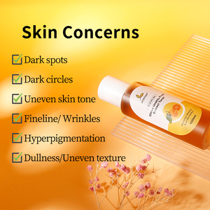 Toner éclaircissant pour le visage de marque privée OEM Peeling rajeunissant pour hommes Extrait de fuit d'agrumes Tonique clarifiant simple - Product Image 4