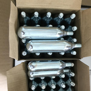 Cylindre de CO2 en aluminium 16g haute pression pour pompe à pneus de vélo de route et de montagne avec adaptateur de buse - Product Image 4