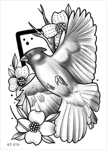 Barbardy Autocollants de <span class=keywords><strong>tatouage</strong></span> jetables populaires, colorés et magnifiques, motifs floraux sexy pour <span class=keywords><strong>bras</strong></span>, art corporel temporaire - Product Image 6