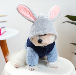 <span class=keywords><strong>Abbigliamento</strong></span> Invernale in Peluche Stile Coniglio Divertente <span class=keywords><strong>per</strong></span> Cani Piccoli/Medi e Gatti Senza Pelo (Pomeranian, Bichon) - Product Image 5