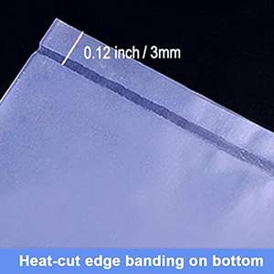 100 pièces/sac – Sacs thermorétractables en PVC transparents et inodores pour emballage en magasin, pour savons, bombes de bain, bougies – En stock - Product Image 3