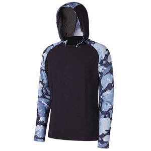 Sudadera con Capucha de Pesca Unisex de Última Tendencia, 100% Poliéster, Personalizable, Impermeable, Transpirable, Ropa Deportiva al por Mayor, UPF 50, Todas las Tallas - Product Image 1