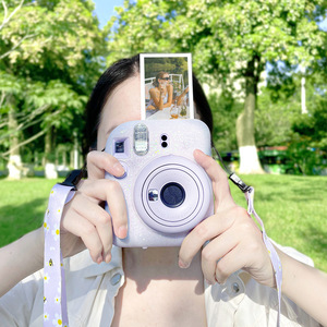 Polyvalent <span class=keywords><strong>Instax</strong></span> Mini12 Glitter Silicone Case Hard Bag Digital Camera Protection <span class=keywords><strong>Mini</strong></span> Camera Sleeve - Product Image 3