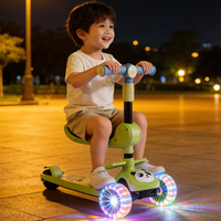 Scooter Plegable Económico para Niños y Bebés, Diseño de Tres Ruedas para Exteriores, Venta de Fábrica 2026