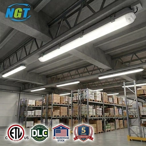 Luminaire LED étanche IP65 pour panneau, type batten, 2FT 4FT 8FT, éclairage tri-étanche pour entrepôts industriels intérieurs et ateliers linéaires - Product Image 1