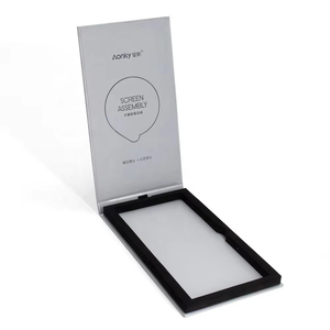 Kích thước tùy chỉnh mỏng treo lỗ hiển thị hộp di động điện thoại di động bảo vệ màn hình hộp bao bì giấy - Product Image 5