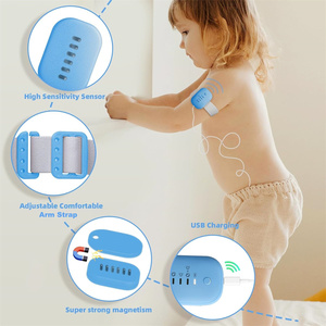 Sensor de Enuresis Eléctrico Reutilizable Rosa, Verde, Azul, Blanco, Naranja, con Volumen Ajustable, Alarma de Enuresis para Niños y Niñas - Product Image 4