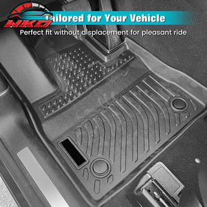 Alfombrillas para Ford Explorer de 7 Asientos 2020-2021, Revestimiento Resistente de TPE, 4 Piezas, Moldeadas en 3D, Impermeables - Product Image 6