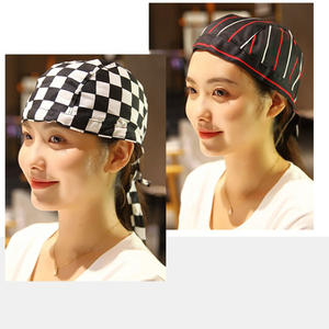 Sombrero de chef Sombrero de trabajo de cocina de hotel para hombres y mujeres Sombrero de pirata pañuelo Hotel comida rápida <span class=keywords><strong>restaurante</strong></span> cocina sombrero especial - Product Image 1