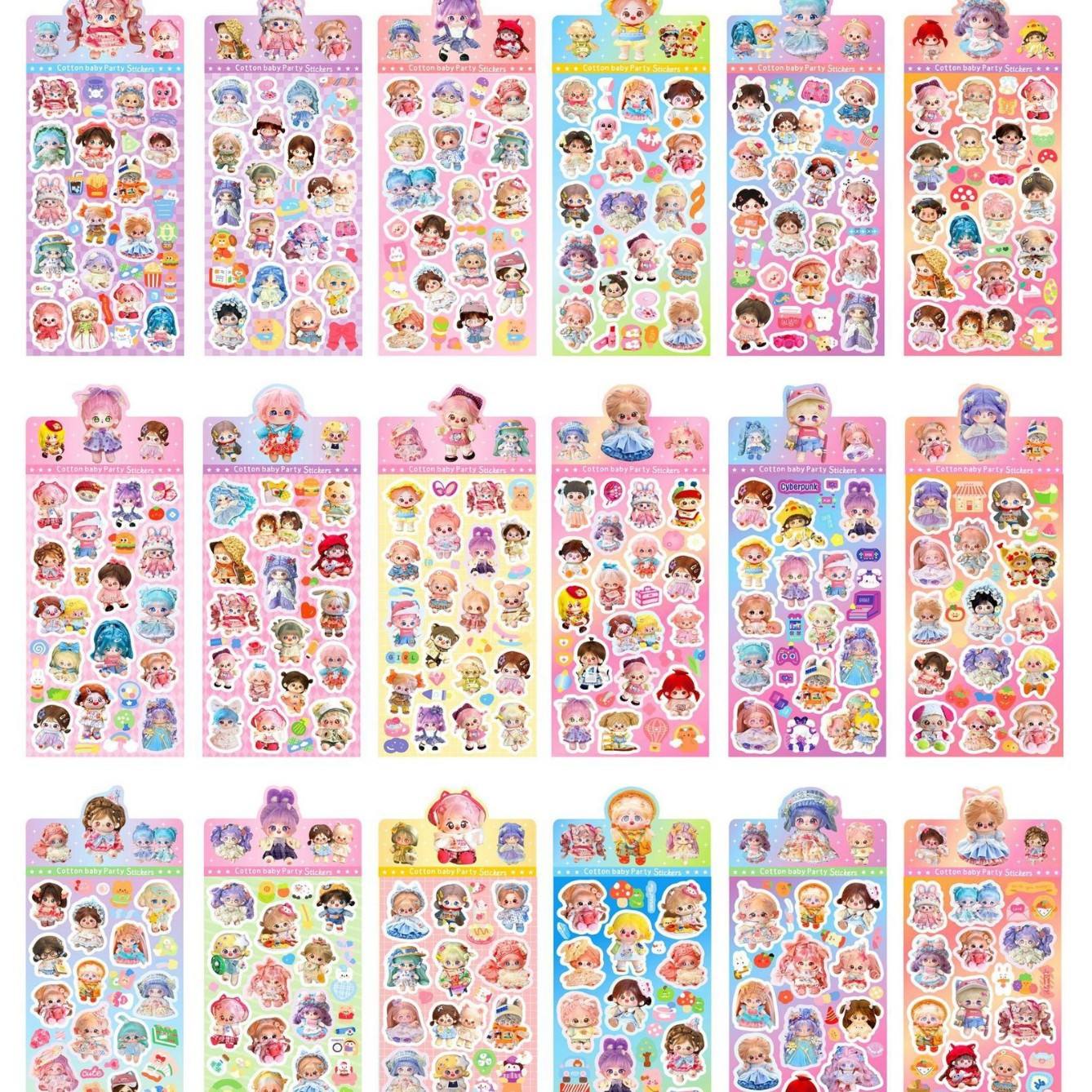 Pegatinas láser de muñeca de algodón CSK