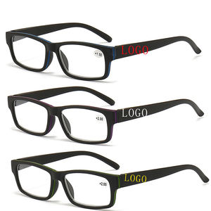 Gafas de lectura cuadradas y pequeñas para <span class=keywords><strong>presbicia</strong></span>, anteojos de lectura Retro personalizados para <span class=keywords><strong>presbicia</strong></span>, patillas de primavera para ancianos, 3005 - Product Image 1