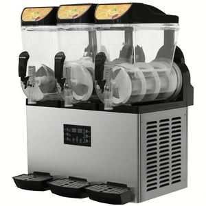เครื่องทำน้ำสเลอว์220V ถังแช่แข็งแบบยุโรปถังเดี่ยว15L * 3 - Product Image 3