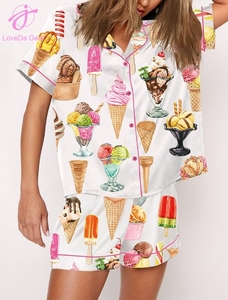 Collection Été 2026 : Tenue décontractée élégante imprimée en 3D, style européen, pour femme et enfant, taille adulte - Product Image 2