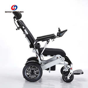 電動折りたたみ車椅子アルミ合金電動モーター階段昇降車椅子 - Product Image 1