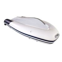 Bateau pneumatique semi-rigide (RHIB/RIB) de 10,5 pieds pour 5 personnes avec compartiment de rangement avant en aluminium étanche, idéal pour la pêche de luxe, fabriqué en Chine, faible MOQ