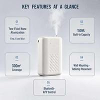 Diffuseur d'huiles essentielles silencieux USB sans eau en plastique, longue durée, à prix compétitif, garantie 1 an pour les hôtels