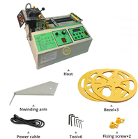 Machine de découpe de ruban LCD 988 modèle polyester sangle ceinture automatique machine de découpe élastique