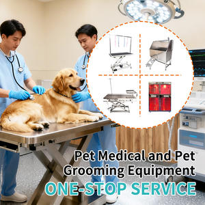 304ステンレス鋼ペット手術台、強化油圧式厚型大型犬用カスタムペット病院獣医テーブル - Product Image 2