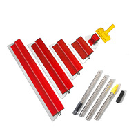 Couteau à mastic multifonctionnel avec lame flexible en acier inoxydable pour l'encollage de ruban adhésif pour cloisons sèches, le collage de patchs muraux et le lissage des revêtements