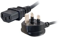 1.8M 100 240vac 50 60hz Extension 230v Alimentation En Courant Alternatif 3 Broches Broches Noir Iec C7 60320 220v Cordon D'alimentation pour Ordinateur