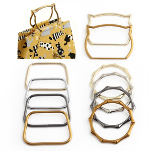 Asa de Metal <span class=keywords><strong>para</strong></span> Bolso con Diseño de Gato, Acabado Dorado Antiguo, Duradera, Origen Guangdong, <span class=keywords><strong>para</strong></span> Accesorios de Bolsos, Venta Caliente en Nolvo World - Product Image 1
