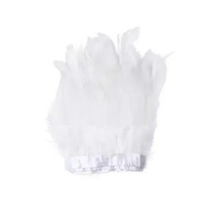 Plumas de Gallina Naturales para Costura, Manualidades, Decoración de Disfraces, Diseño de Ropa de Noche, Material de Encaje, Hecho a Mano, Ecológico - Product Image 6