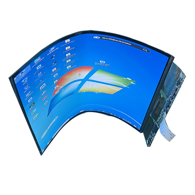 New Technologies Ultra Thin Hd Custom Flexible Oled Amoled Display 960X162 Mipi Interface Capacitive Screen For Wearable Device