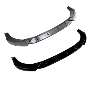 Amp-Z Front Bumper Lip Splitter Carbon Fiber Texture Matte Finish For Audi A6 C8 Sline 2018-2025 - Product Image 5