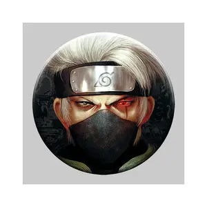 Popolare Lenticolare kakashi Pin 3D Anime Spilla 3D Lenticolare Tobi Distintivo Per Il Commercio All'ingrosso