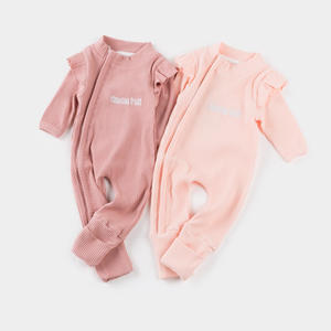 Tute in maglia Waffle per <span class=keywords><strong>neonata</strong></span> primavera - Product Image 3