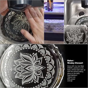 Máquina de Grabado Láser de Cristal, Piedra, Acrílico, MDF, Papel, Corte Láser de Metal, Máquina de Grabado de Sellos, Grabador Láser - Product Image 5