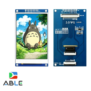 Módulo de Pantalla LCD TFT a Todo Color de 3.5 Pulgadas, 320x480 IPS, Interfaz de Contacto de 9 Pines, SPI de 4 Hilos, Paralelo de 8/16 Bits - Product Image 5