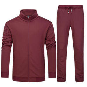 Conjunto Deportivo Casual para Hombre, Chaqueta y Pantalones de Primavera, Sudadera de Forro Polar, Ropa Deportiva de Otoño e Invierno para Adultos, Conjuntos para Correr - Product Image 1