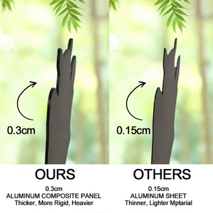 Copper Screw Easy Stainless Steel Sculpture Customization <b>Outdoor</b> Garden Animal Decoration Metal Polished Decorative Ornaments - Product Image 4