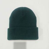 Gorro Liso Unisex, Gorros para Niñas, Gorro de Color Sólido con Estampado, Gorro Cálido Informal de Otoño, Gorro Personalizado de Punto Liso