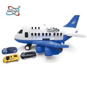 Samtoy – jouet multifonctionnel pour enfants, bricolage, course, Parking, stockage, roue libre, jouets moulés sous pression, Friction, Transport, <span class=keywords><strong>avion</strong></span>, jouet pour enfants - Product Image 5