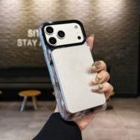 Coque de téléphone magnétique à motifs artistiques avec coins renforcés pour iPhone 18 17 16 15 14 Series