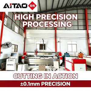 Máquina de Corte por Chorro de Agua CNC de 5 Ejes AiTao 4020, Cortadora Profesional de Chorro de Agua Abrasivo para Procesamiento de Metal, Piedra y Azulejos de Cerámica - Product Image 1